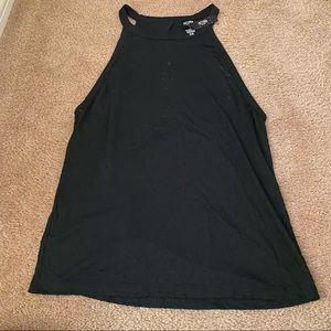 NWT Victoria’s Secret Sport Black Stars Burnout Tank Size S